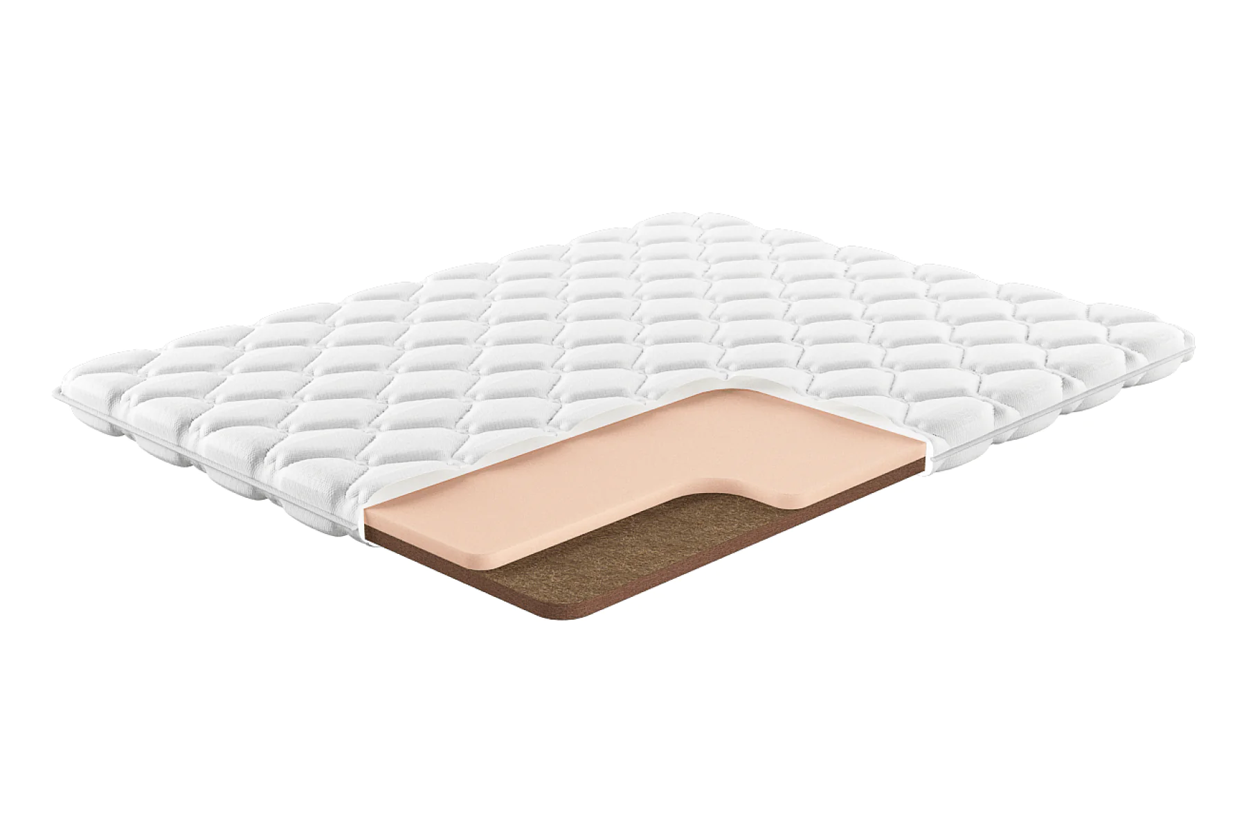 Тонкий матрас КОКОС 3 NATURAL FOAM 3 (НАТУРАЛ ФОАМ 3) 80x200